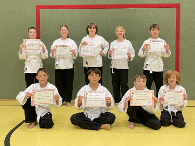 Die erfolgreichen Prüflinge